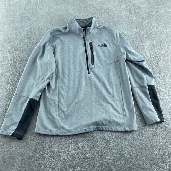 The North Face Mens Lightweight Gray/Black Pullover - Size Large 3433 - Picture 1 of 8
